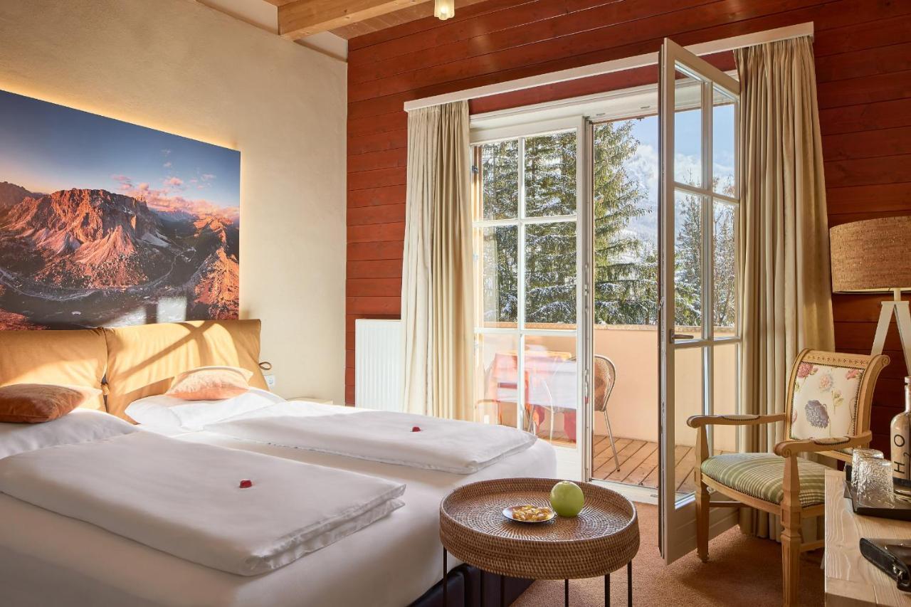 Dolomit Boutique Hotel Ла Вилла Экстерьер фото