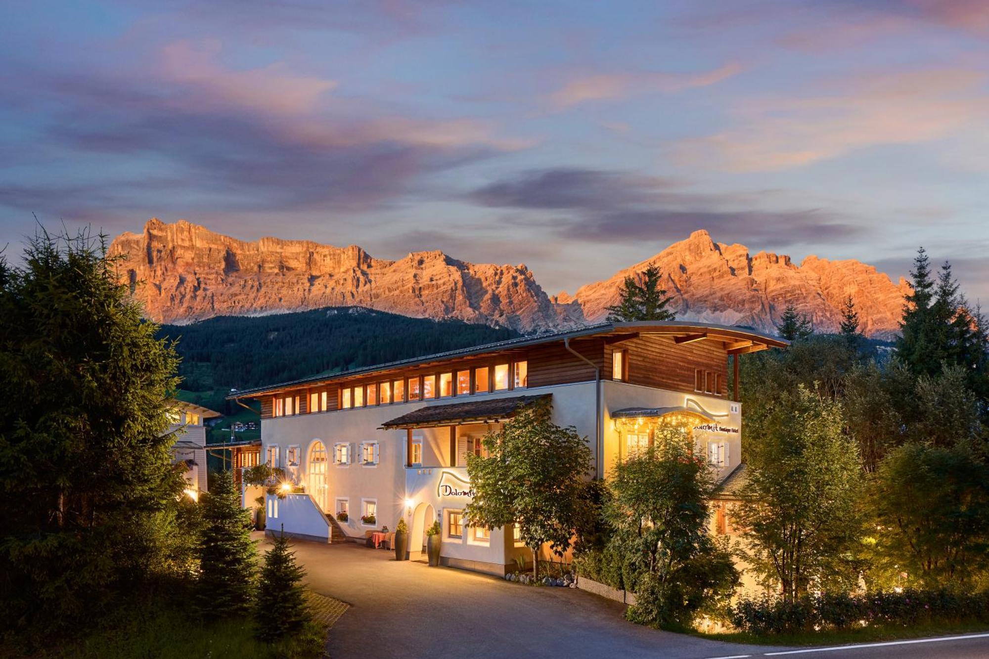 Dolomit Boutique Hotel Ла Вилла Экстерьер фото